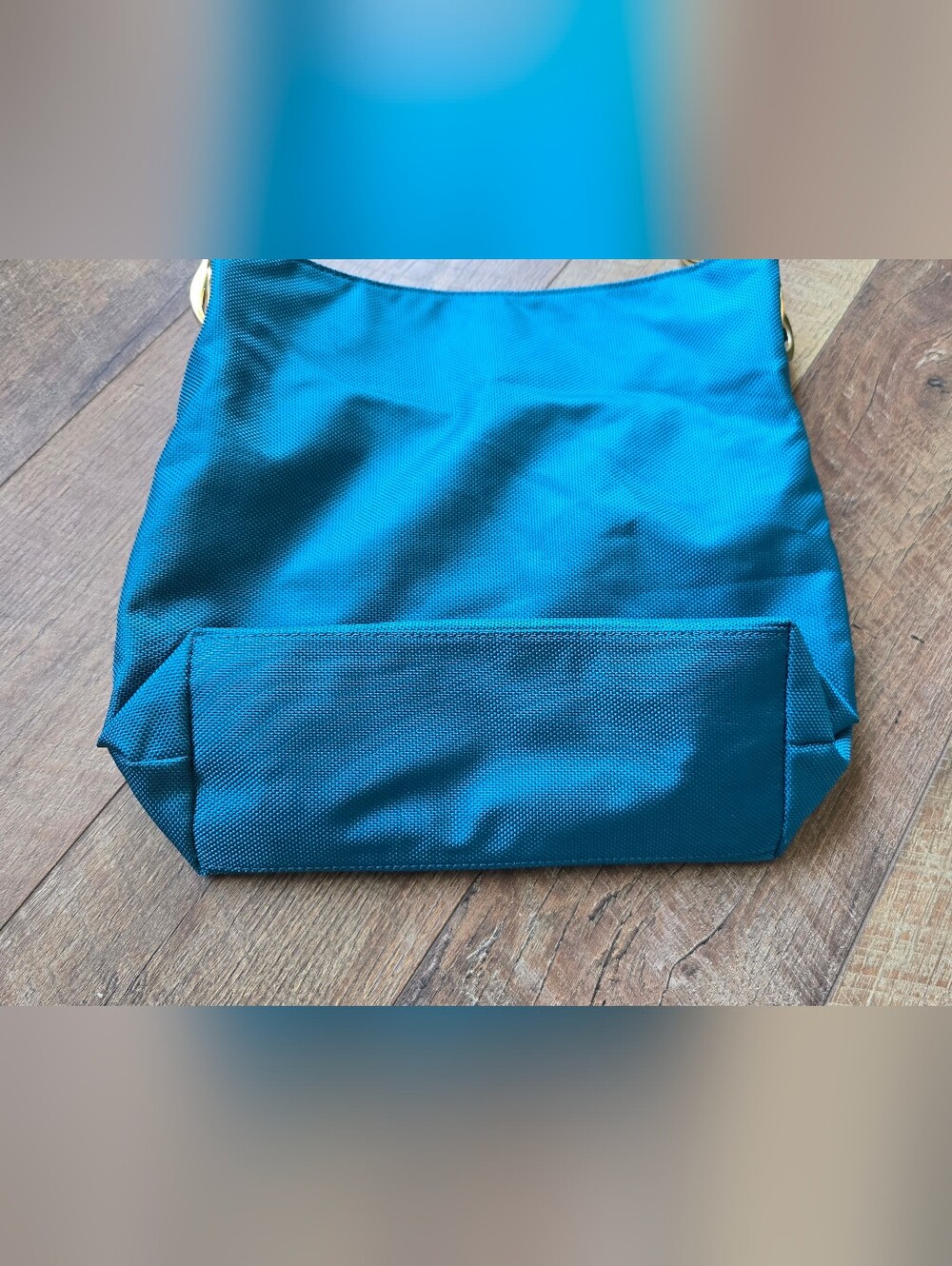 JPK Paris 75 Teal Nylon Buckett Bag - Picture 3 of 7